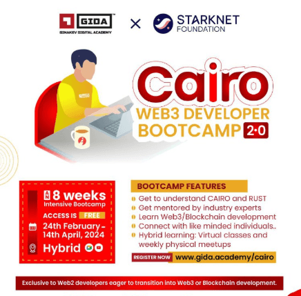 Web3 Dev Bootcamp (Cairo 2.0) - 2025