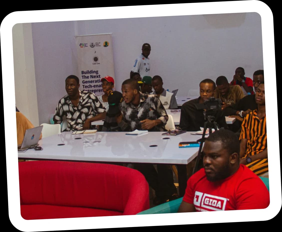 SkillUp Bootcamp participants in a classroom session